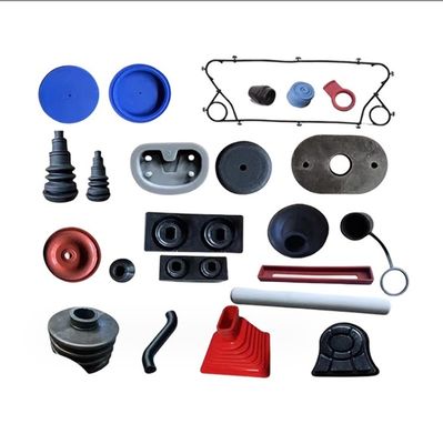 Op maat gemaakte siliconen EPDM NBR NR Rubber Parts Moulding voor verschillende industriële behoeften