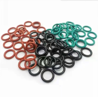 CR High Precision FPM FFKM HNBR NBR FKM Silicone EPDM Rubber O-Ring Seals voor gieten