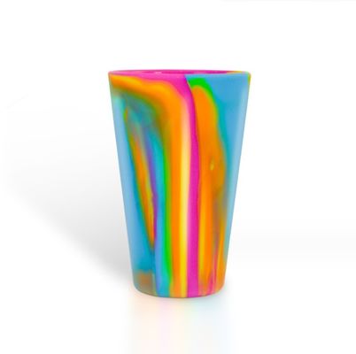 Kopjes Schotels Drinkwaren Type Onbreekbare siliconen tumbler voor herbruikbare baby BPA vrij