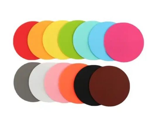 Hotelcoaster met flesopener Ronde vorm zacht rubber materiaal Brandverf afdichting Pad