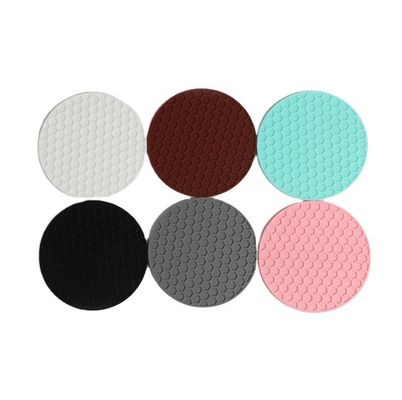 Deep Grooved Absorberende Silicone Coaster Pad Mat voor Hittebestendige Pot Mug Coffee Cup