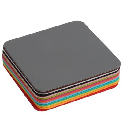 Niet-glijdende siliconen bekertje-coaster warmtebestendige koester voor dranken op tafelversiering