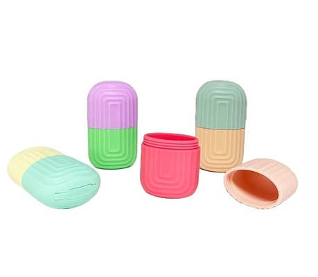Silicone Face Ice Cube Facial Contouring Ice Mold Roller voor duurzame ijsgereedschappen