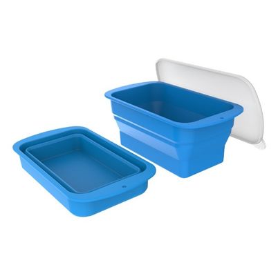 Voedingsmiddelen Silicone Ice Cube Maker Opvouwbare Draagbare Schimmelbakken Voor Eenvoudige Afgifte