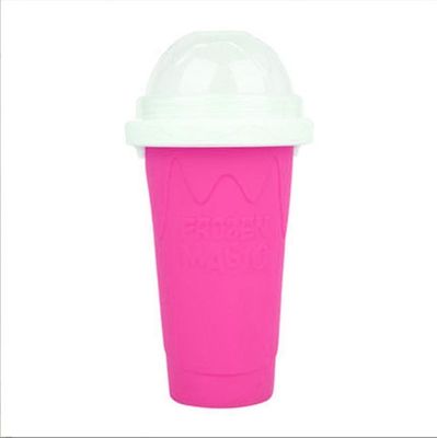 Deksel DIY Slushie Maker Cup Magic Slushy Maker Squeeze Cup Summer Quick Frozen Cooling Smoothie Pinch Cup
