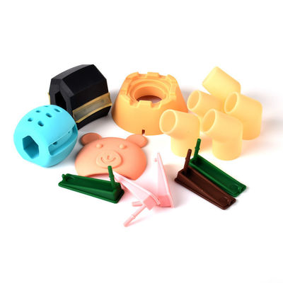 Op maat gemaakte delen van siliconenrubber die door compressievorming worden geproduceerd voor superieure prestaties