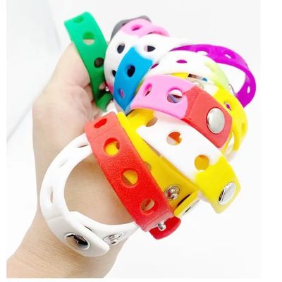 Custom siliconen armband voor kerst Halloween feest cadeautjes verstelbare 21 cm polsband