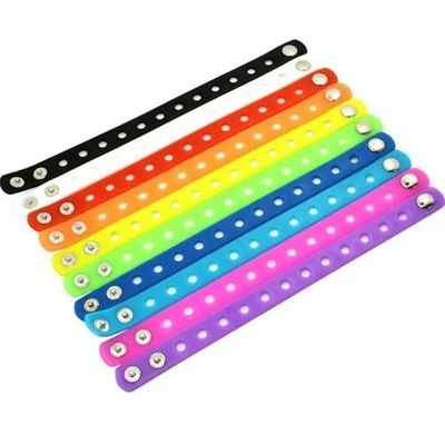 Custom siliconen armband voor kerst Halloween feest cadeautjes verstelbare 21 cm polsband