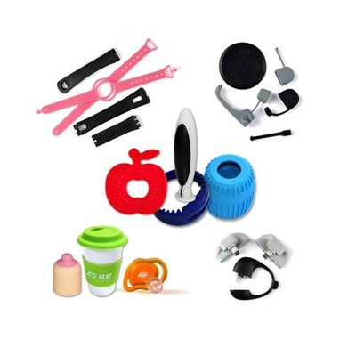 Productie en ontwerp van professionele onderdelen van siliconenrubber op maat voor verschillende producten