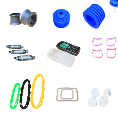 Gafsturing voor niet-standaard op maat gegoten EPDM NR CR siliconen rubberproducten