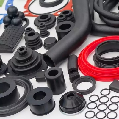 Gespecialiseerd ontworpen NR CR NBR EPDM gevormde siliconen- en rubberonderdelen voor verwerking