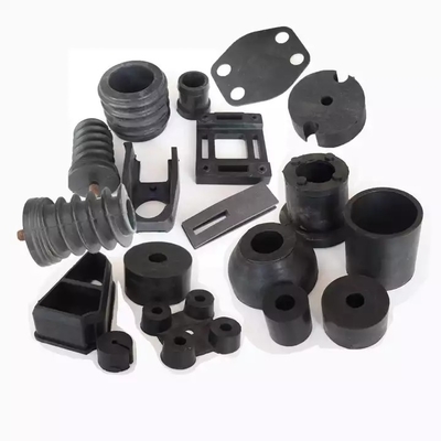Gespecialiseerd ontworpen NR CR NBR EPDM gevormde siliconen- en rubberonderdelen voor verwerking