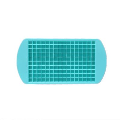 Voorraad Silicone mini ijsblokkenbak voor voedsel Grade 160 Holte Kleine vierkant ijsmaker