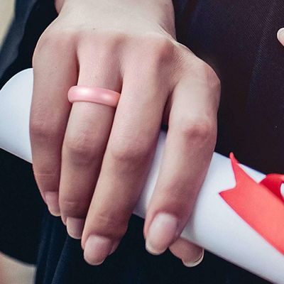 Flexible Finger Ring Metalen Silicone trouwringen met vormverwerking