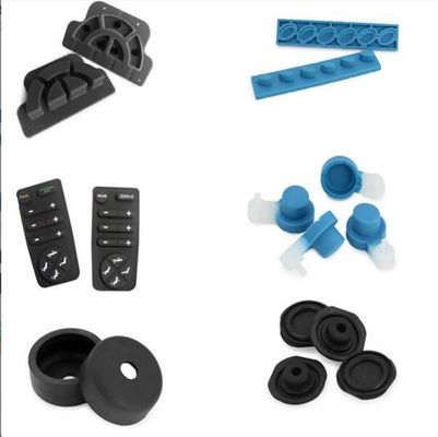 EPDM NBR NR siliconenrubber aangepast toetsenbord 4x4 MIDI-toetsenbord knop Pad Molding Service