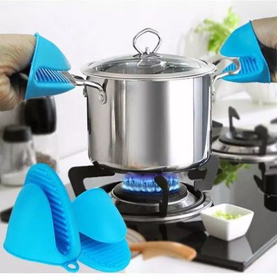 Voedingsmiddelen Silicone Oven Mitt Hittebestendig Mini Pot Holder voor Bakken Kooktoebehoren