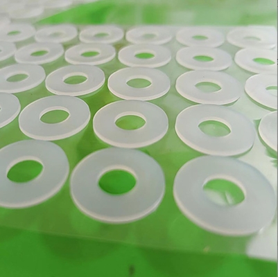 Verwerkingsservice voor het snijden, op maat gemaakte siliconenpakkingen, platte wasmachines, rubberen zegelringen
