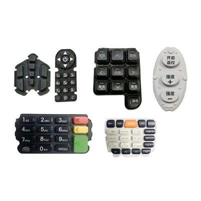 Gepersonaliseerde mobiele telefoons Silicone rubberen toetsenbord met koolstofpil EPDM NBR NR materiaal