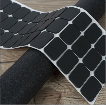 Snijdienst Zelfklevend Zwart Silicone Pad met EVA Rubber en Custom