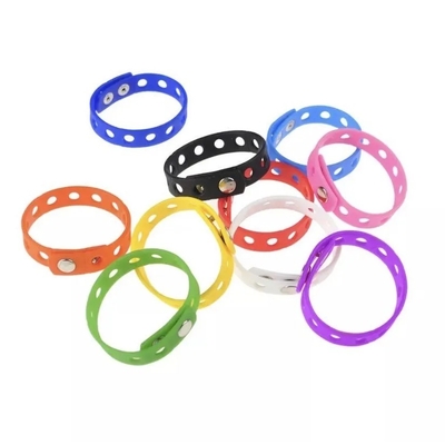 Silk Screen Printing Custom Logo Geurende siliconen armband voor andere activiteiten Gebruik