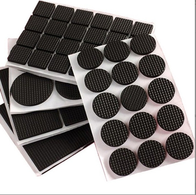 Aanpassingsgrootte Meubel Accessoires EVA Rubber Sofa Tafelbenen Pads met zelfklevend materiaal