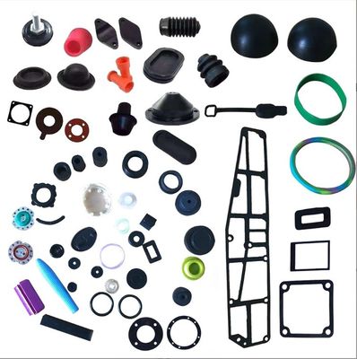 Op maat gemaakte siliconen rubberen onderdelen voor compressievorming EPDM NBR NR Cup Toy Processing