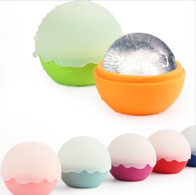 Stocked Food Grade Safe Silicone Whiskey Ice Cube Ball Mold Maker voor Bar Party Home