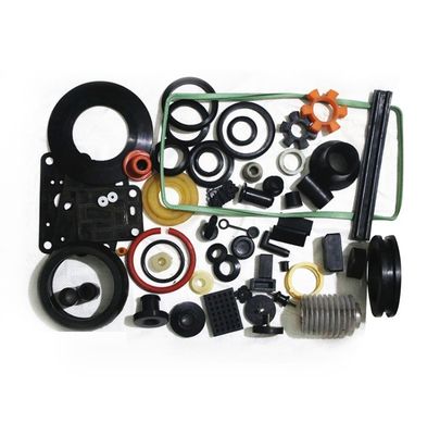 Op maat gemaakte siliconen EPDM NBR NR Rubber Parts Moulding voor verschillende industriële behoeften