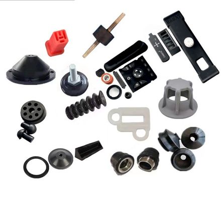 Op maat gemaakte siliconen EPDM NBR NR Rubber Parts Moulding voor verschillende industriële behoeften