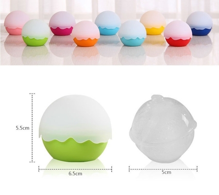 Stocked Food Grade Safe Silicone Whiskey Ice Cube Ball Mold Maker voor Bar Party Home
