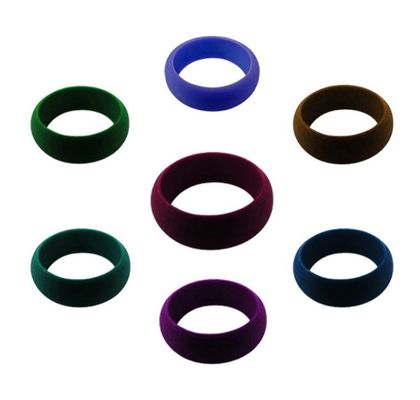 Verwerkingsservice voor het vormgeven van op maat gemaakte ringen van siliconen rubber voor mannen en vrouwen