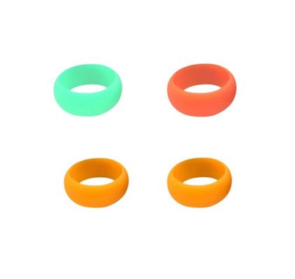 Verwerkingsservice voor het vormgeven van op maat gemaakte ringen van siliconen rubber voor mannen en vrouwen