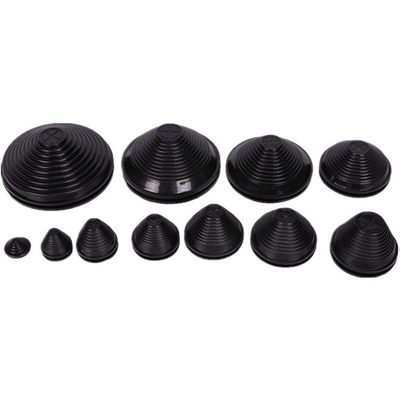 Silikon EPDM NR NBR Zwarte conische rubberen grommets