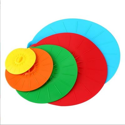 Voedselkwaliteit Silicone Vacuum Bowl Deksel voor Microwave Oven Op maat gemaakte SBR Gietservice