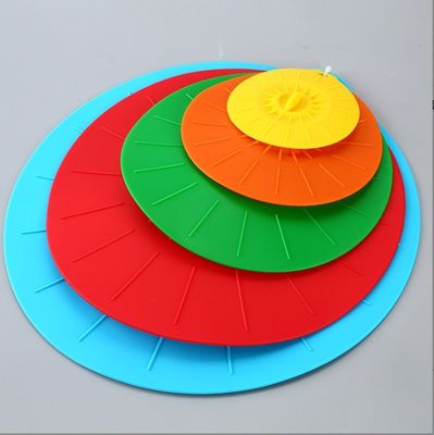 Voedselkwaliteit Silicone Vacuum Bowl Deksel voor Microwave Oven Op maat gemaakte SBR Gietservice