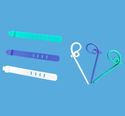 MVQ Custom Moulding Silicone rubber gevormde onderdeel voor multifunctionele verstelbare kabelband