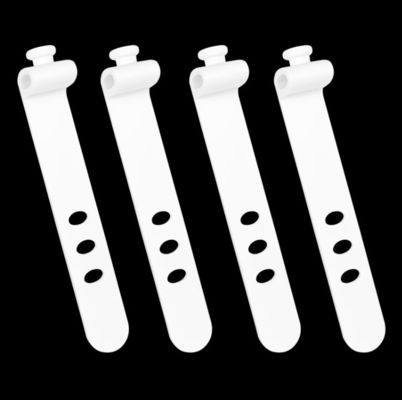MVQ Custom Moulding Silicone rubber gevormde onderdeel voor multifunctionele verstelbare kabelband