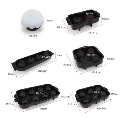 Stocked Hot Easy Release Whiskey Silicone IJs Herbruikbare Sfeer Ball Cube Tray IJsschimmel IJsschimmel Maker