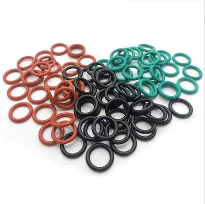 MVQ Rubber Gasket O Rings Afdichting met vormverwerking Service van OEM