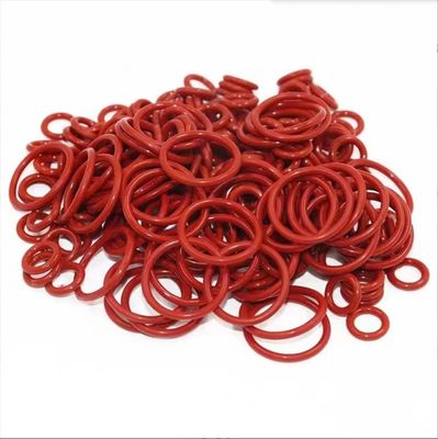 MVQ Rubber Gasket O Rings Afdichting met vormverwerking Service van OEM