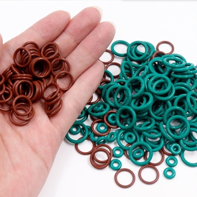 CR High Precision FPM FFKM HNBR NBR FKM Silicone EPDM Rubber O-Ring Seals voor gieten