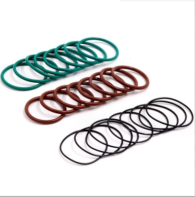 CR High Precision FPM FFKM HNBR NBR FKM Silicone EPDM Rubber O-Ring Seals voor gieten