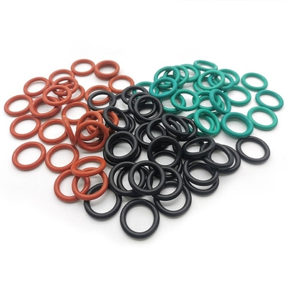 Verwerkingsservice NR FKM FPM EPDM Silicone O-ring Zwarte nitrilrubber O-ring