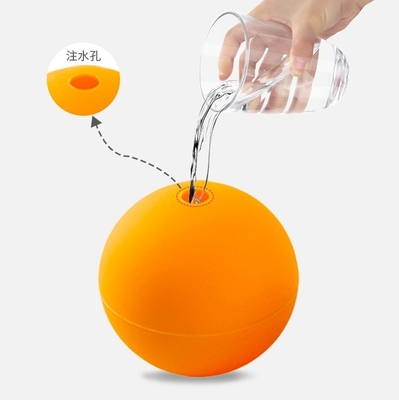 IJsmakers S M L 5 6 7 cm Silicone hockeybal Printbaar logo Single hole