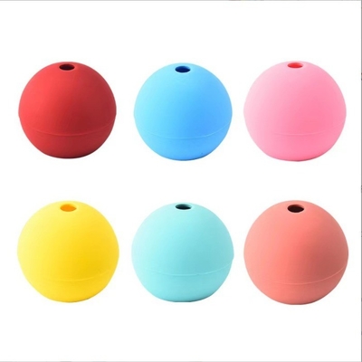 Keukengereedschap Silicone ijsballenvorm enkelgat zacht rubber voor bar ijsmakers