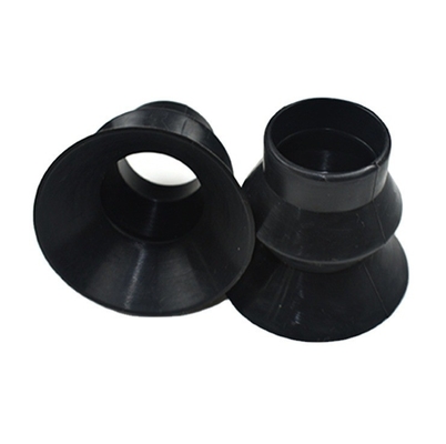 MVQ Custom Compression Moulded Flexible Corrugated Silicone Rubber Bellows voor het vormen