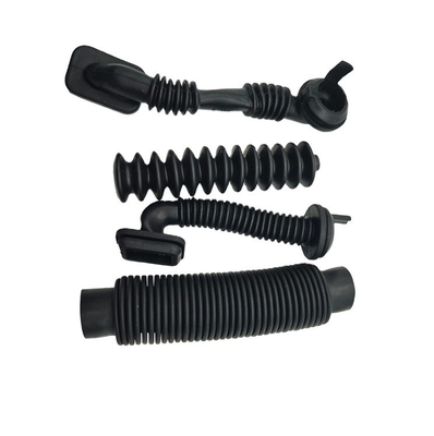 MVQ Custom Compression Moulded Flexible Corrugated Silicone Rubber Bellows voor het vormen