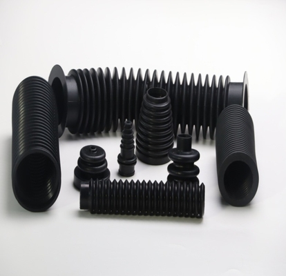 Professionele op maat gemaakte FKM gevormde siliconen cover rubber bellows voor verschillende industrieën