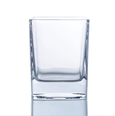 Whiskey Wedge Glas voor Huishouden Huis Hotel Bar Vierkante Glasbeker Klaar om te verzenden 1 stuk