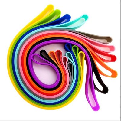Gepersonaliseerde siliconen armbanden Duurzame flexibiliteit Vaste boeken dozen Fles Pot Rubber Band